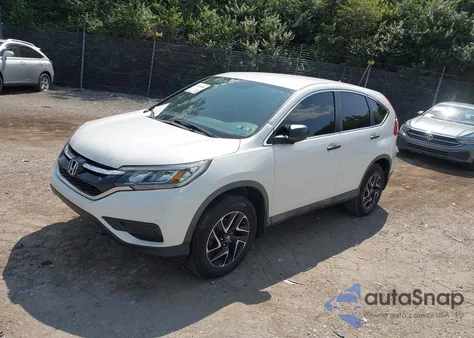 2016 Honda Cr-V Se из США, поврежденный, VIN 5J6RM3H40GL008672